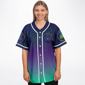 Ethereally Stained Glass Rave Jersey - DopeDesignClothing