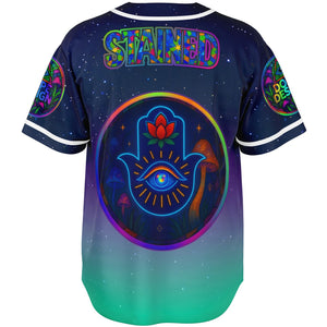 Ethereally Stained Glass Rave Jersey - DopeDesignClothing