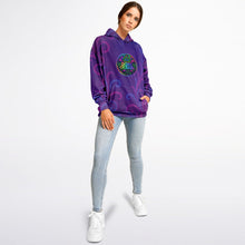 Load image into Gallery viewer, Psychedelic Lady Guadalupe Oversized Hoodie - DopeDesignClothing