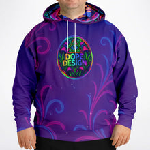 Load image into Gallery viewer, Psychedelic Lady Guadalupe big and tall Hoodie - DopeDesignClothing