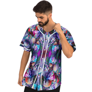 Psychoactive Romans Baseball Jersey - DopeDesignClothing