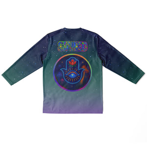 Ethereally Stained Glass Light Hockey Jersey - DopeDesignClothing