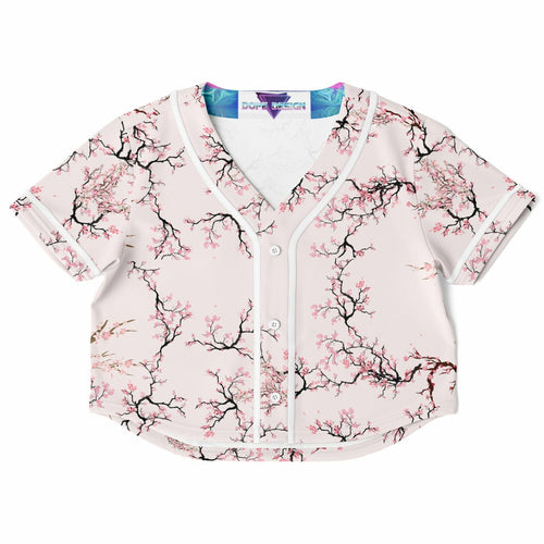 Cropped Baseball Jersey - AOP - DopeDesignClothing