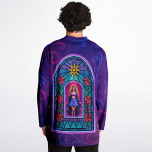Psychedelic Lady Guadalupe Light Hockey Jersey - DopeDesignClothing