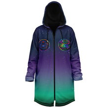 Load image into Gallery viewer, Ethereally Stained Glass Zipper Cloak - DopeDesignClothing
