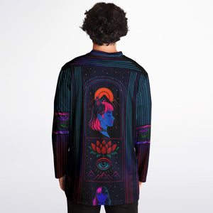 Neon Ethereal girl Hockey Jersey - DopeDesignClothing