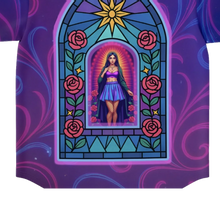 Load image into Gallery viewer, Psychedelic Lady Guadalupe Rave Jersey - DopeDesignClothing