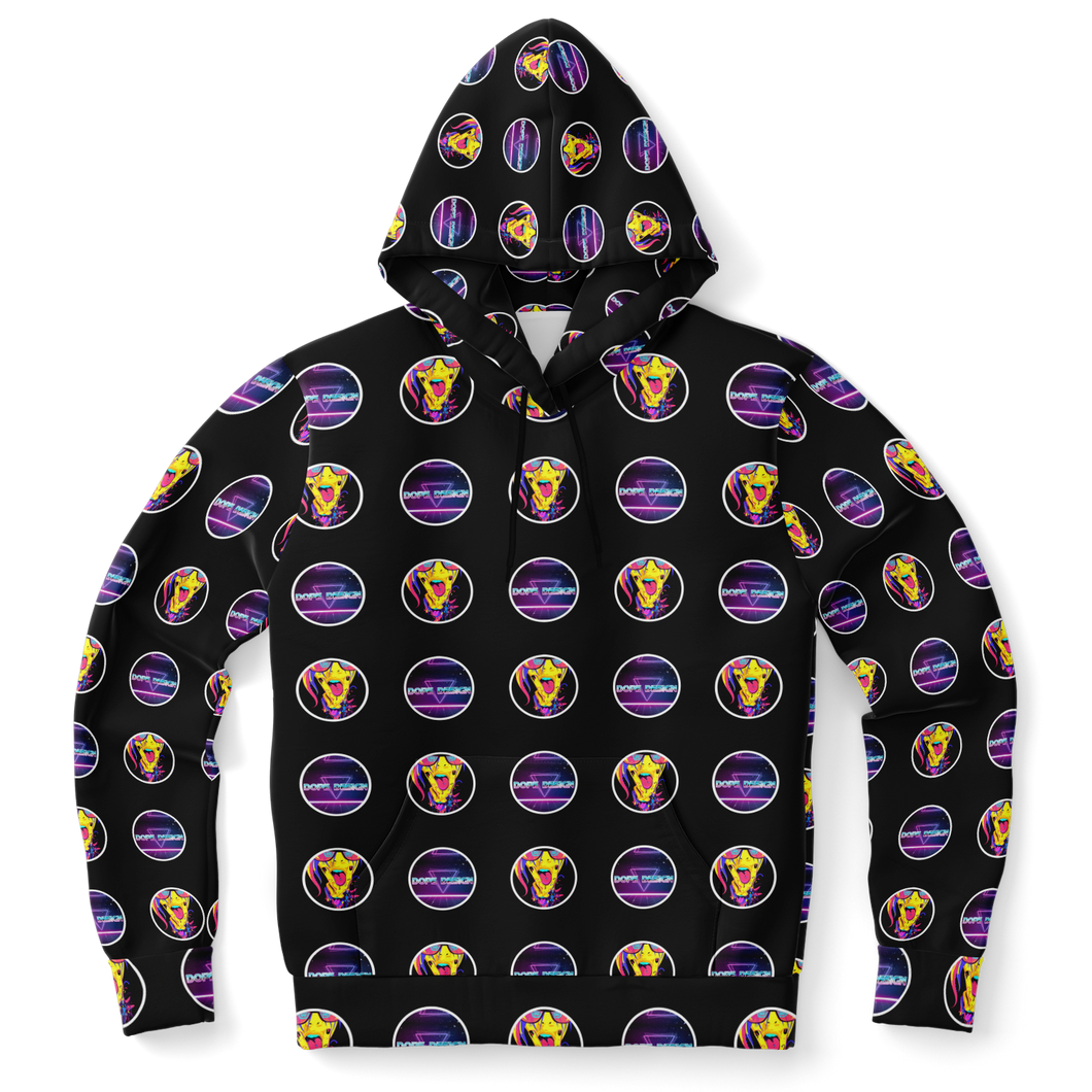 The Punk Girl/Dope Design Polkadot Hoodie - DopeDesignClothing