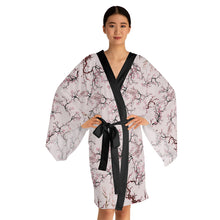 Load image into Gallery viewer, Sakura Cherry Blossom Long Sleeve Kimono Robe - DopeDesignClothing