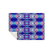 Load image into Gallery viewer, Vaporwave Dreams Microfleece Blanket - DopeDesignClothing