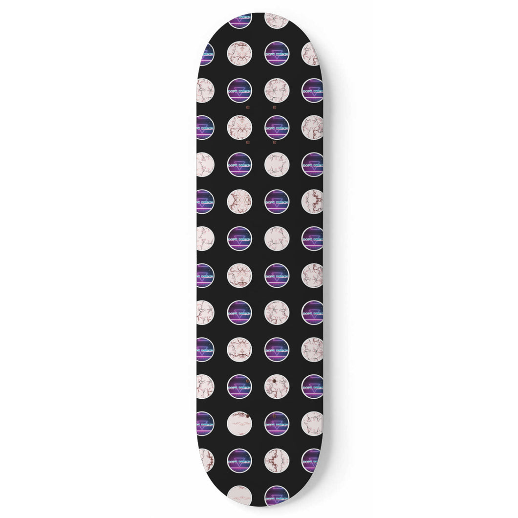 Sakura Cherry Blossom/ Dope Design Polkadot Mountable skateboard