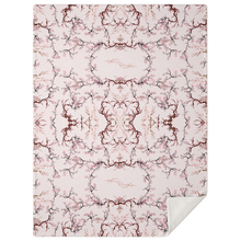 Load image into Gallery viewer, Sakura Cherry Blossom Microfleece Throw Blanket - DopeDesignClothing