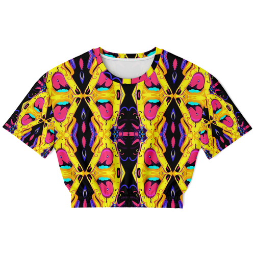 The Punk Girl Crop Top Short Sleeve - DopeDesignClothing