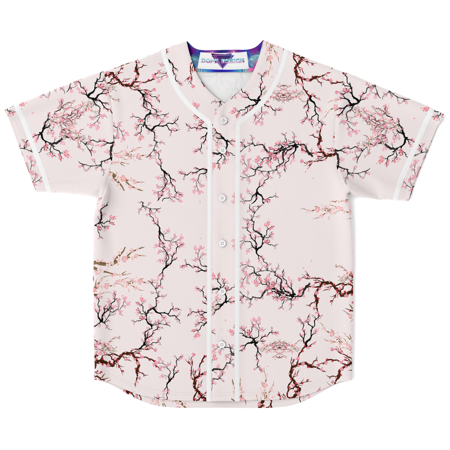 Sakura Cherry Blossom Baseball Jersey