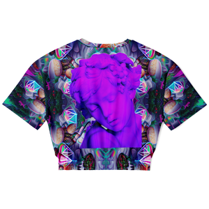 Psychoactive Romans Crop-top sweatshirt - DopeDesignClothing