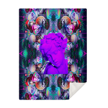 Load image into Gallery viewer, Psychoactive Romans Microfleece Blanket - DopeDesignClothing