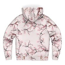 Load image into Gallery viewer, Sakura Cherry Blossom Microfleece Jacket - DopeDesignClothing