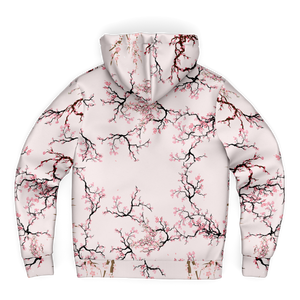 Sakura Cherry Blossom Microfleece Jacket - DopeDesignClothing