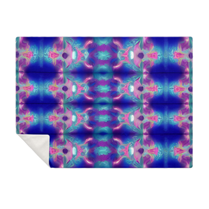 Vaporwave Dreams Microfleece Blanket - DopeDesignClothing