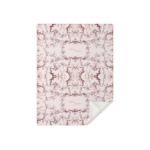 Load image into Gallery viewer, Sakura Cherry Blossom Microfleece Throw Blanket - DopeDesignClothing