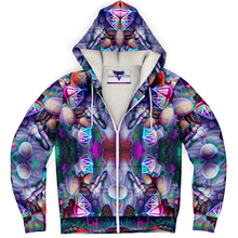 Load image into Gallery viewer, Psychoactive Romans Microfleece Zip up Hoodie - DopeDesignClothing