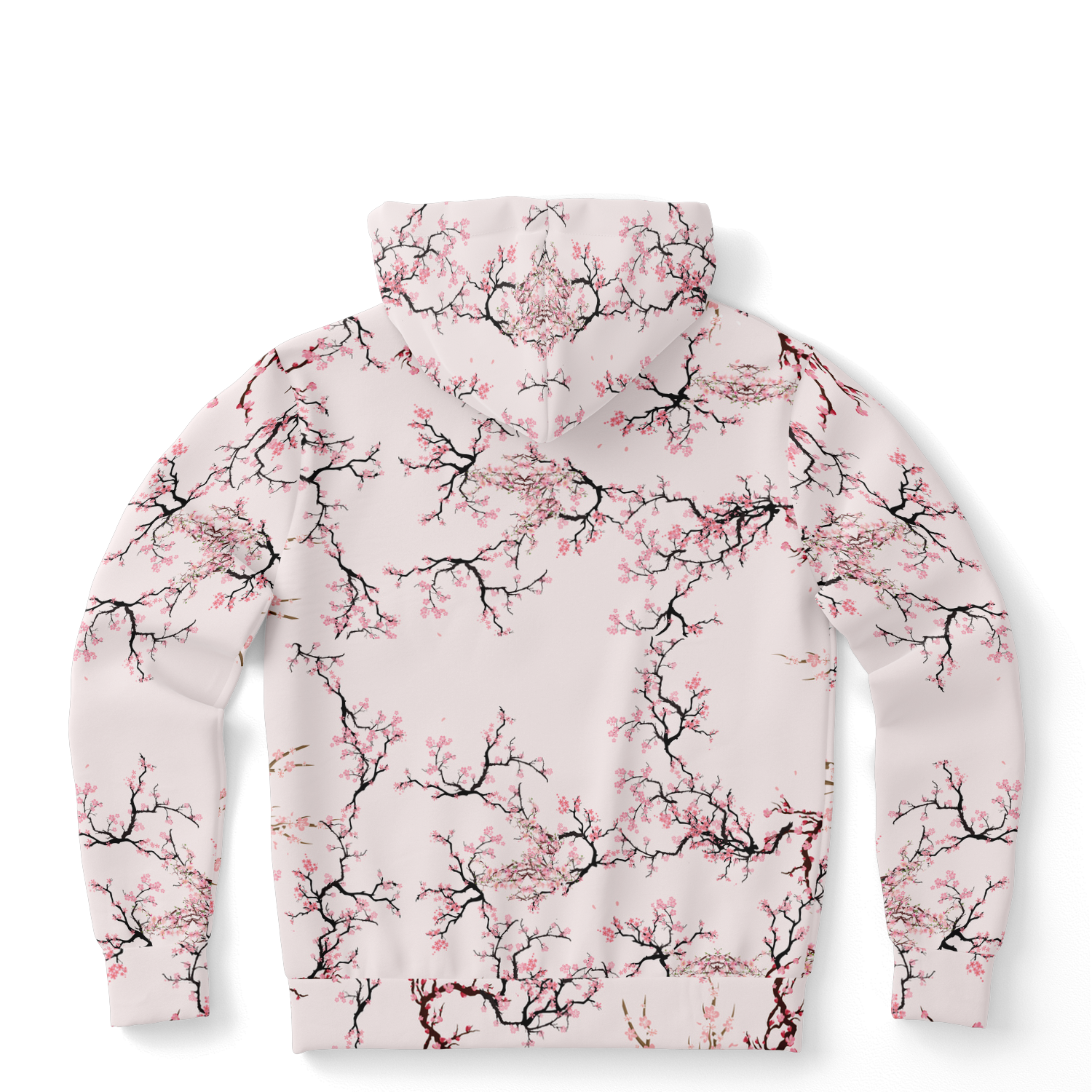 COTTON FLEECE OVERSIZED HOODIE | CHERRY BLOSSOM