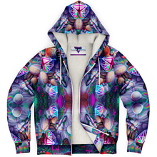Load image into Gallery viewer, Psychoactive Romans Microfleece Zip up Hoodie - DopeDesignClothing