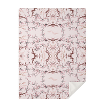 Load image into Gallery viewer, Sakura Cherry Blossom Microfleece Throw Blanket - DopeDesignClothing