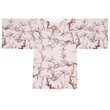 Load image into Gallery viewer, Sakura Cherry Blossom Long Sleeve Kimono Robe - DopeDesignClothing