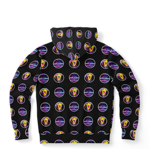 The Punk Girl/Dope Design Polkadot Hoodie - DopeDesignClothing