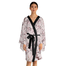 Load image into Gallery viewer, Sakura Cherry Blossom Long Sleeve Kimono Robe - DopeDesignClothing