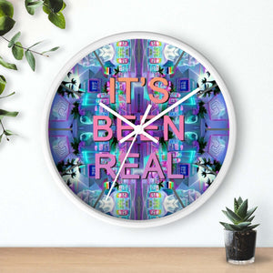 It's Been Real Wall Clock - DopeDesignClothing