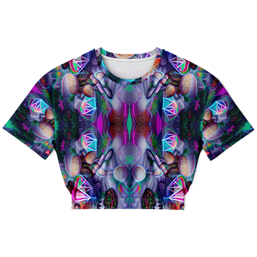 Psychoactive Romans Crop-top sweatshirt - DopeDesignClothing